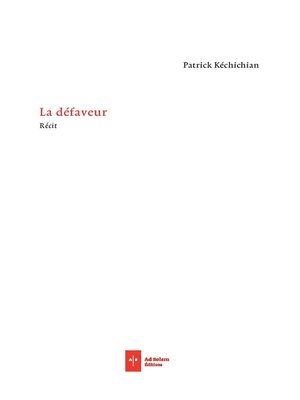 cover image of La défaveur
